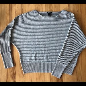 Alfani silver spelt sweater